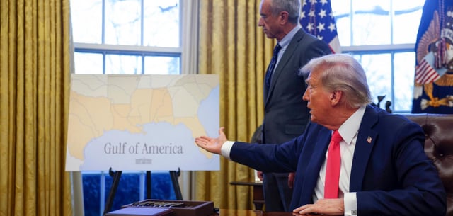 Eine Agentur wurde ausgeschlossen, weil sie sich weigerte, die Bezeichnung „Golf von Amerika“ zu übernehmen