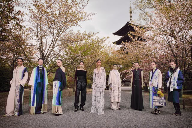Dior Fall 2025 show Japan Kyoto Maria Grazia Chiuri