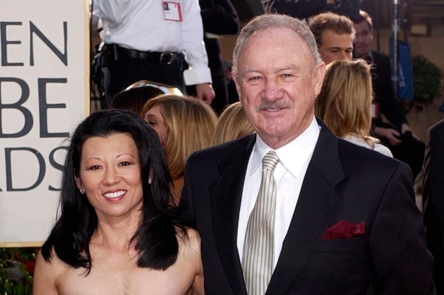 Gene Hackman und Betsy Arakawa im Jahr 2003