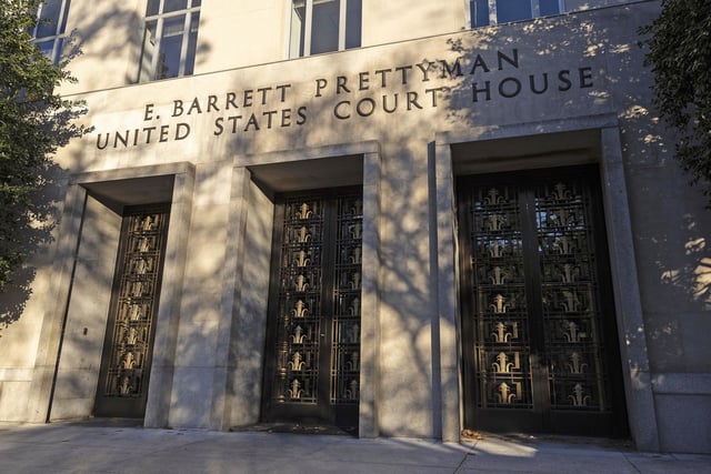 The E. Barrett Prettyman U.S. Courthouse in Washington.