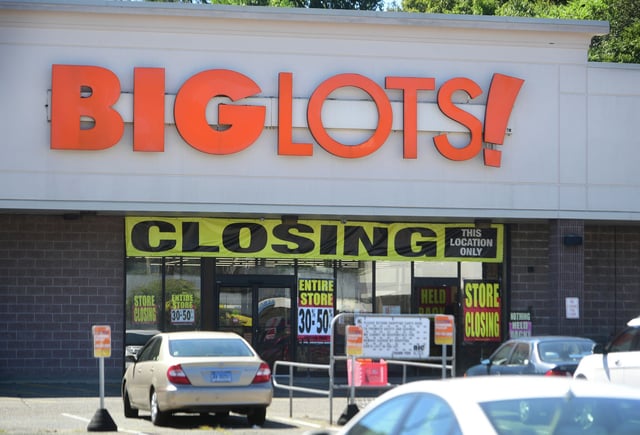 The Big Lots store closed at 56 Turnpike Square in Milford, Conn. on Tuesday, September 10, 2024. Variety Wholesalers, new owner of the Big Lots store chain, has announced the first wave of openings for newly acquired locations. The fate of Texas stores remains uncertain though. 