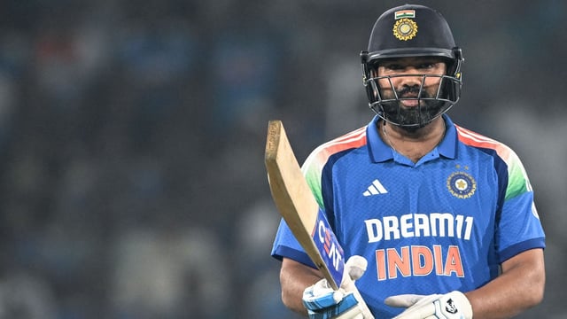 India's captain Rohit Sharma during an ODI series against England earlier this year