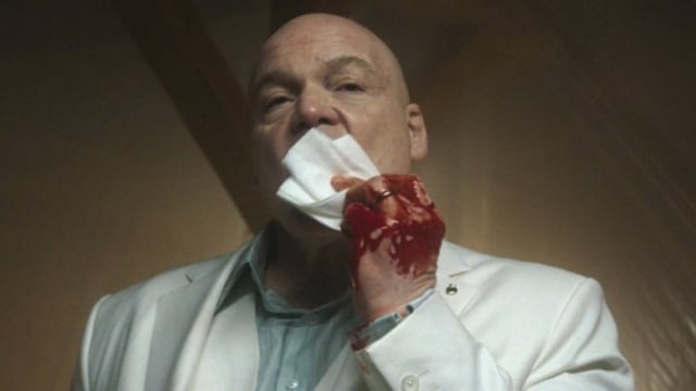 Kingpin after killing Gallo in Daredevil: Born Again