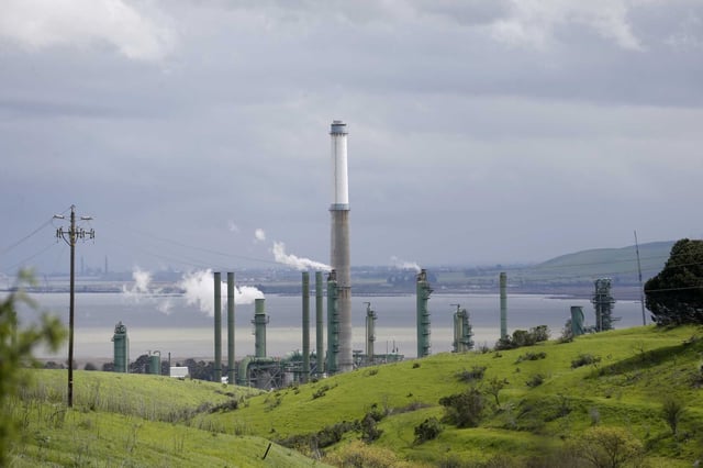 Valera filed plans to potentially close its refinery in Benicia, seen here in March 2019.