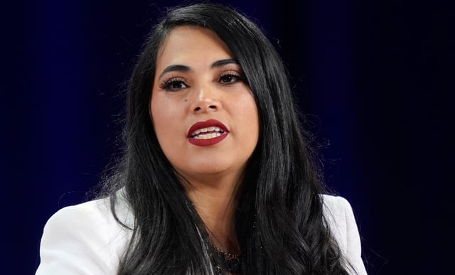 FILE - Rep. Mayra Flores, R-Texas, speaks at the Conservative Political Action Conference (CPAC) in Dallas, Aug. 5, 2022. (AP Photo/LM Otero, File)