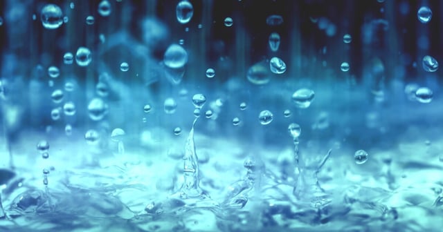 Rain might not be able to produce the amount of power from large hydroelectric plants, but it escapes the site-specific restraints of those installations