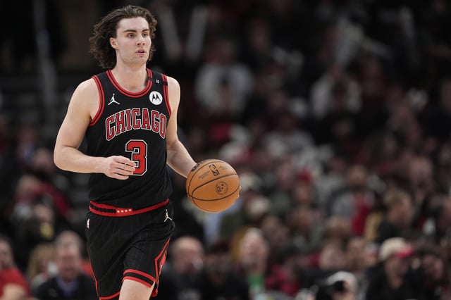 Josh Giddey and the Bulls are slight favorites over the Heat on Wednesday night after quietly winning 15 of their final 20 regular-season games.