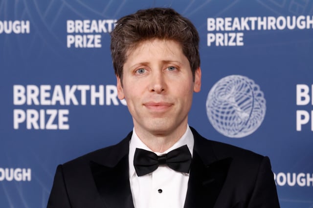 OpenAI cofounder and CEO Sam Altman. Today the company released two new AI &#34;reasoning&#34; models, o3 and o4-mini, as it seeks to show it can remain at the front of the AI pack.