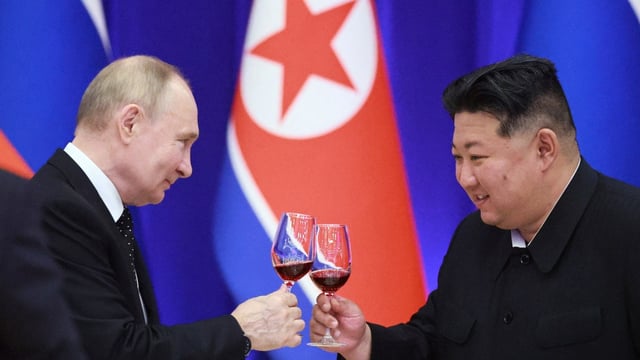 President Putin and Kim Jong-un met in Pyongyang last year