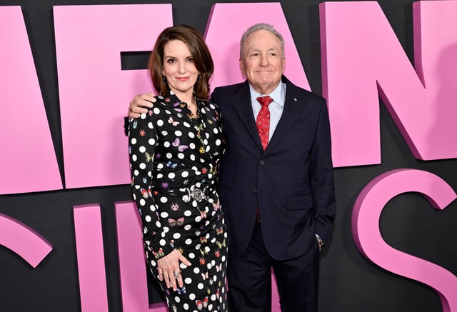 Tina Fey, left, and Lorne Michaels attend the world premiere of "Mean Girls" at AMC Lincoln Square on Monday, Jan. 8, 2024, in New York.