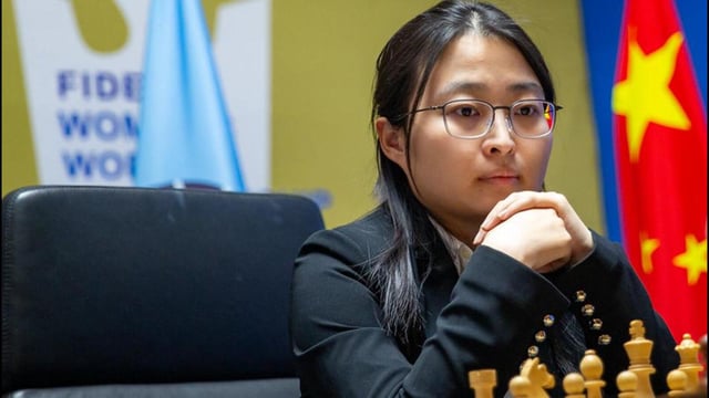 Ju Wenjun won her fifth world crown. (FIDE)