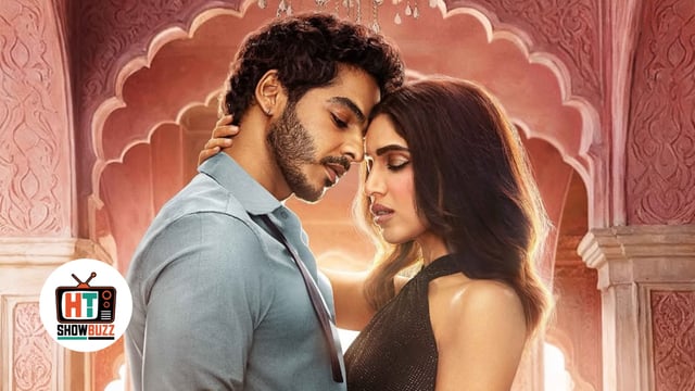 Bhumi Pednekar and Ishaan Khatter in Netflix's new rom-com, The Royals.