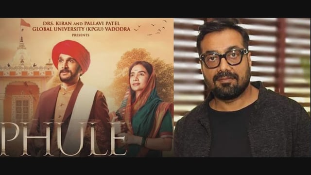 Anurag Kashyup upset over 'Phule’ backlash: Raises a very crucial question (photo:IANS)