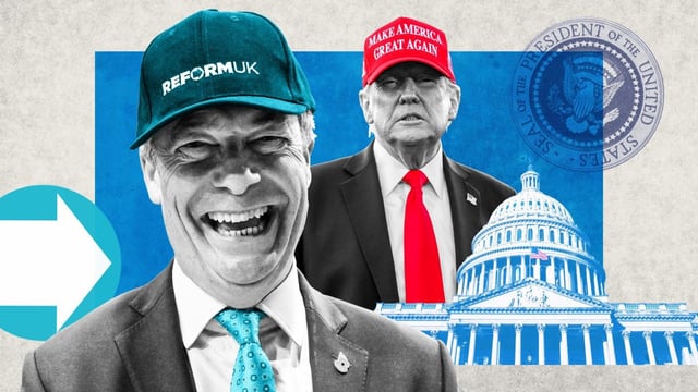 Nigel Farage&#39;s Reform has been taking inspiration from Donald Trump&#39;s Maga movement