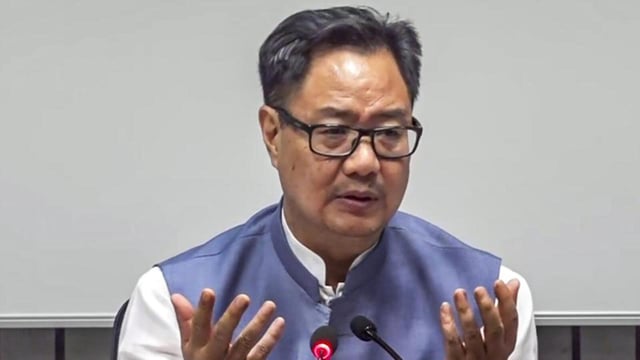Union Minister Kiren Rijiju said Saudi Arabia has given “10,000 Hajj Quotas” as a special gesture and considering the excellent relations between the two countries (PTI)