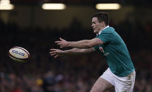 Britain Rugby Union - Wales v Ireland - Six Nations Championship - Principality Stadium, Cardiff - 10/3/17 Ireland's Johnny Sexton in action Action Images via Reuters / Andrew Boyers Livepic EDITORIAL USE ONLY.