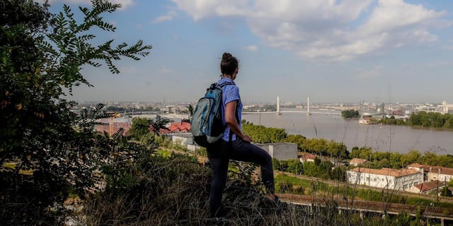 À Bordeaux, 47,2 % de la population peut se rendre dans des espaces verts en moins de cinq minutes à pied.