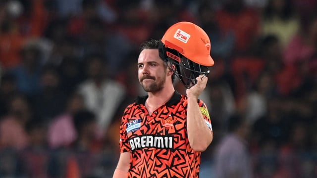 Australia and SRH star batter Travis Head in action during IPL 2025.