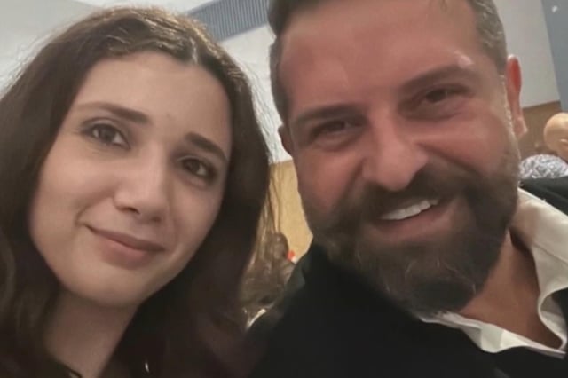 Bachir Atallah, and his wife Jessica Fakhri pictured together.