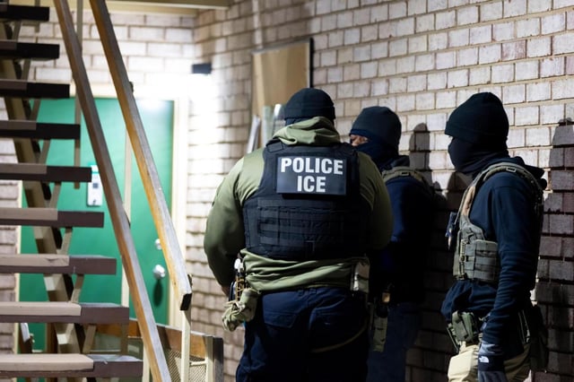 Widespread use of aggressive arrest tactics by Immigration and Customs Enforcement agents across the country has raised questions about the legality of some operations. The Trump administration has also threatened cities and states with sanctuary laws. (AP file/Alex Brandon)