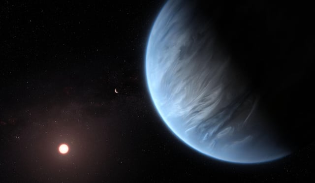 Des signes de sulfure de diméthyle ont été détectés par des chercheurs sur K2-18 b, selon une étude publiée jeudi 17 avril 2025, ce qui pourrait laisser croire que l’exoplanète abrite la vie.