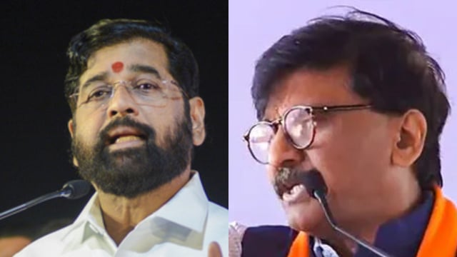 Shiv Sena (UBT) MP Sanjay Raut hit back at Shiv Sena chief Eknath Shinde for criticising the use of Bal Thackeray's AI-generated voice in a rally.
