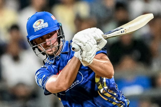 Will Jacks hit a brisk 36 as  Mumbai Indians beat Sunrisers Hyderabad