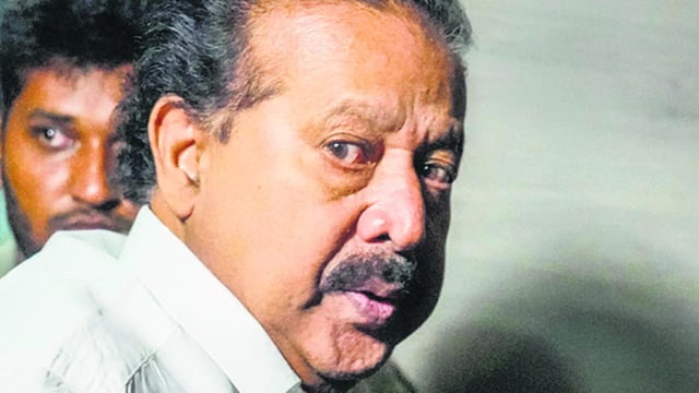 Tamil Nadu forest minister K Ponmudy (PTI)