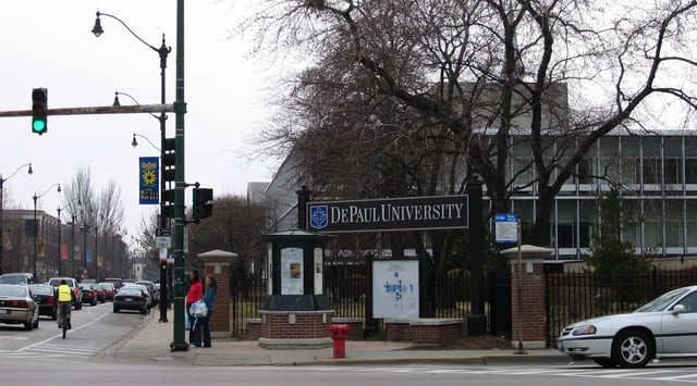 DePaul University in Chicago (Kmf164/Wikimedia Commons)