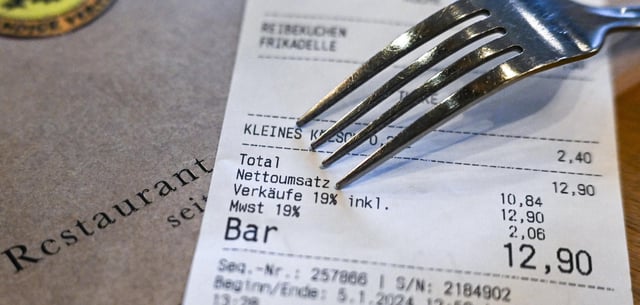 Derzeit gelten noch 19 Prozent Mehrwertsteuer im Restaurant