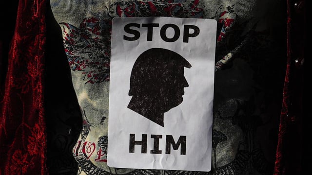 Anti-Trump protests are planning across the US on Saturday. 