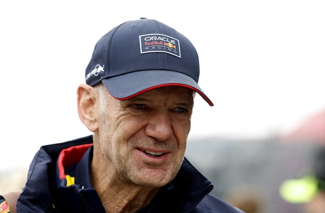 Formula One F1 - British Grand Prix - Silverstone Circuit, Silverstone, Britain - July 7, 2024 Red Bull's chief technology officer Adrian Newey arrives ahead of the race REUTERS/Peter Cziborra
