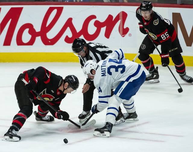 The Toronto Maple Leafs and Ottawa Senators meet in the playoffs for the first time since 2004.