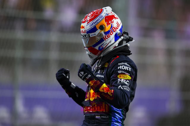 Race winner Max Verstappen of Netherland and Oracle Red Bull Racing during the F1 Grand Prix of Saudi Arabia at Jeddah Corniche Circuit on March 09, 2024 in Jeddah, Saudi Arabia.