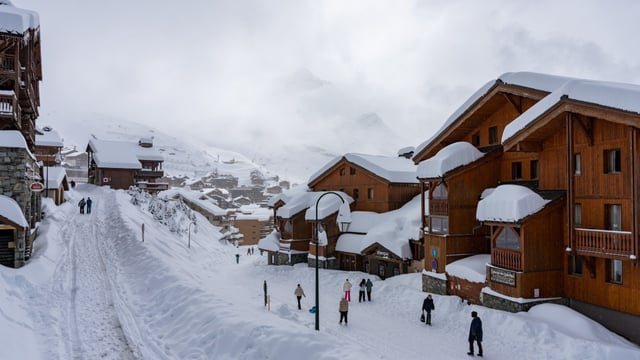 Val Thorens is the highest ski resort in Europe, boasting guaranteed snow cover from November to May