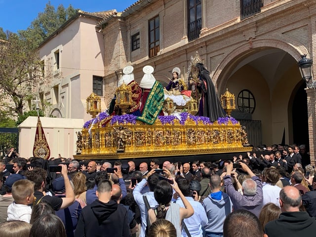 Monte Calvario sale en procesión este Viernes Santo en Málaga
