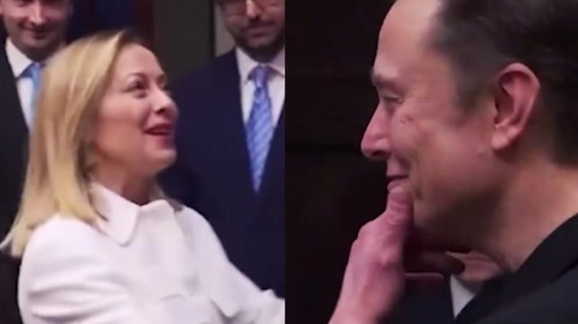 Elon Musk met Italian PM Giorgia Meloni on Thursday