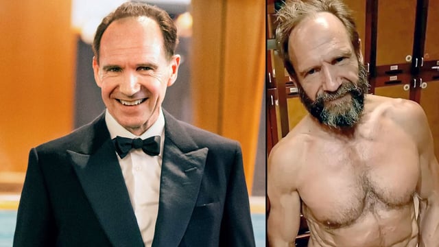 Ralph Fiennes’s astonishing body transformation for the film, The Return