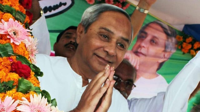 Former Odisha chief minister Naveen-Patnaik said that BJD lost the assembly polls last year with a narrow margin as it couldn’t effectively counter the false narrative (Filed photo)