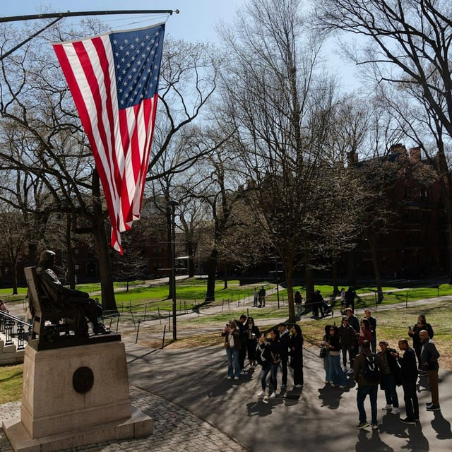 US-Präsident Donald Trump wirft der Harvard University unter anderem Antisemitismus vor.