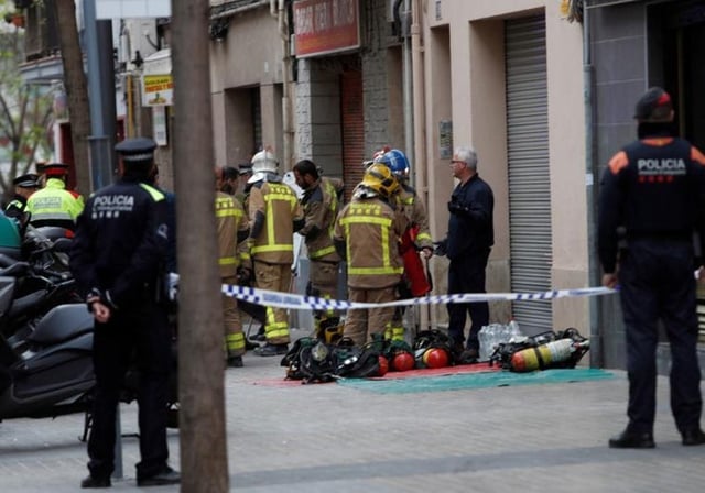 Intervención de los Bomberos de la Generalitat, en una imagen de archivo