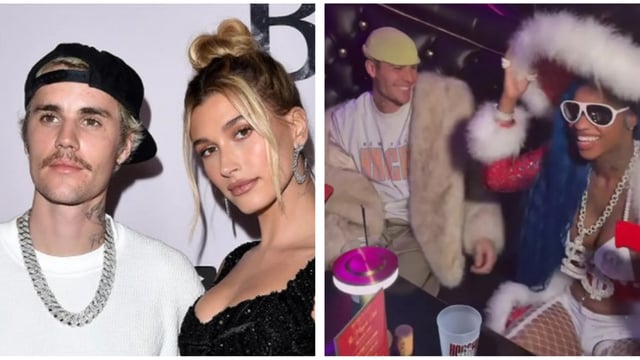 Hailey Bieber did not seem to mind Justin Bieber hanging out with the rapper.