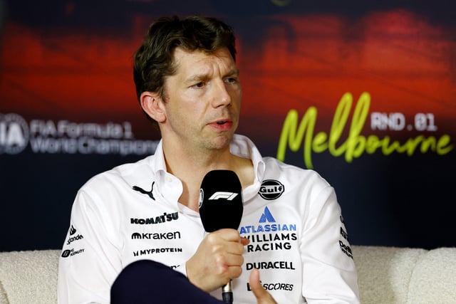 Formula One F1 - Australian Grand Prix - Practice - Albert Park Grand Prix Circuit, Melbourne, Australia - March 14, 2025 Williams team prinicpal James Vowles during the press conference REUTERS/Edgar Su