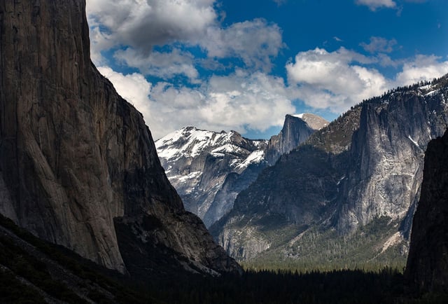 By looking at earthquake data and imaging deep rock deformations, scientists found Earth’s crust is peeling away beneath the Sierra Nevada's central region, which includes Yosemite National Park (seen above).