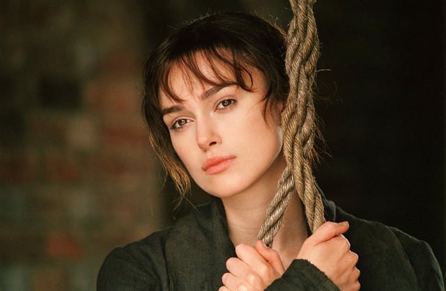 Elizabeth, just learning that her friend Charlotte accepted a proposal from Mr. Collins because of financial constraints.