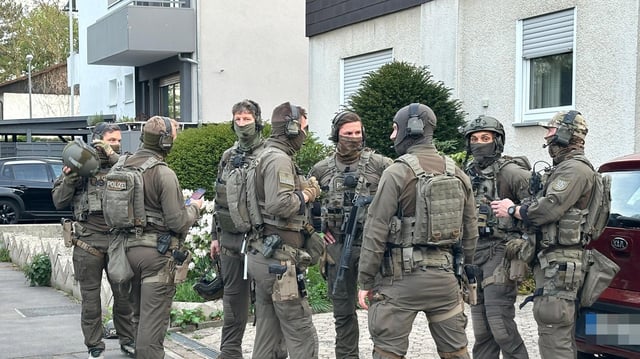 SEK-Einsatz in Bad Nauheim