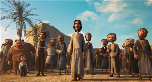 This photo, provided by Mofac Studios, shows a scene from the movie "The King of Kings," which maintains a strong grip in the North American box office. (PHOTO NOT FOR SALE) (Yonhap)