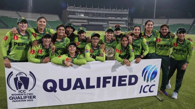 Pakistan dramatically qualified for the 2025 Women's World Cup