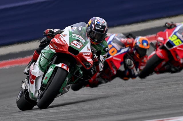 Photo d’illustration de Johann Zarco (5) de France et LCR Honda pendant le Grand Prix des Amériques 2025 au Circuit des Amériques.