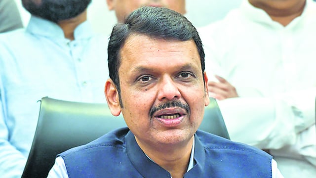 Maharashtra chief minister Devendra Fadnavis welcomed the much-speculated possibility of a re-union between estranged cousins. (File image)